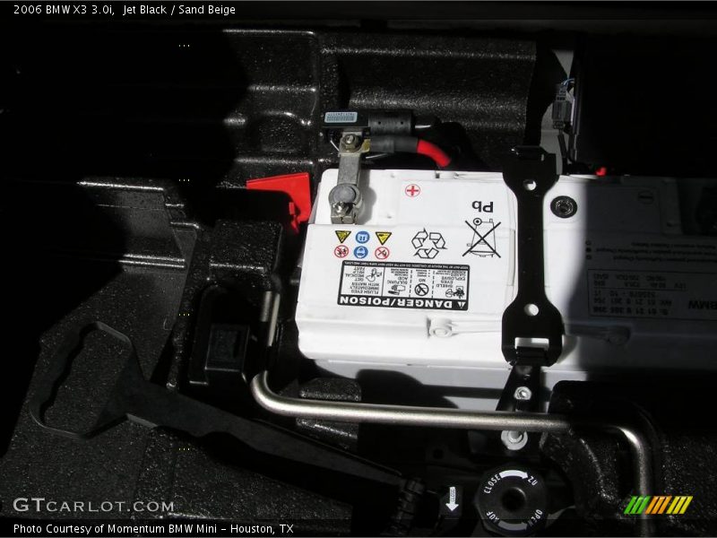 Jet Black / Sand Beige 2006 BMW X3 3.0i