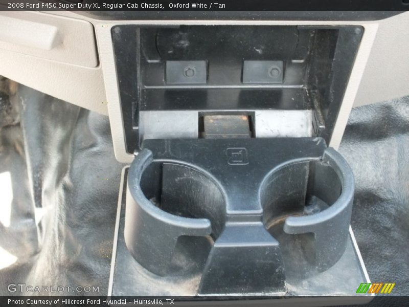 Oxford White / Tan 2008 Ford F450 Super Duty XL Regular Cab Chassis