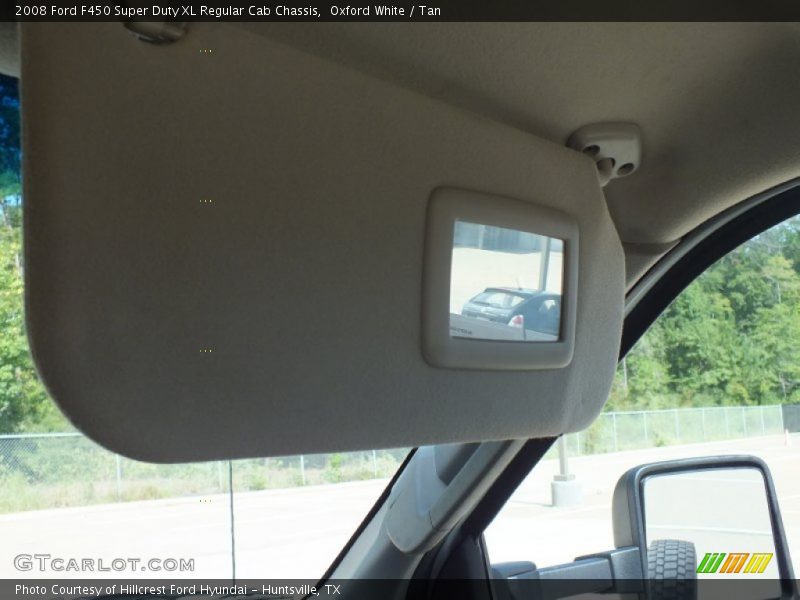 Oxford White / Tan 2008 Ford F450 Super Duty XL Regular Cab Chassis