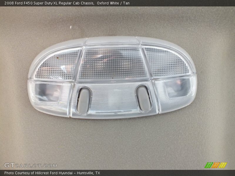 Oxford White / Tan 2008 Ford F450 Super Duty XL Regular Cab Chassis