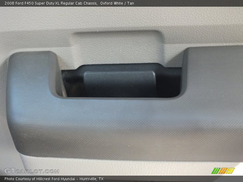 Oxford White / Tan 2008 Ford F450 Super Duty XL Regular Cab Chassis