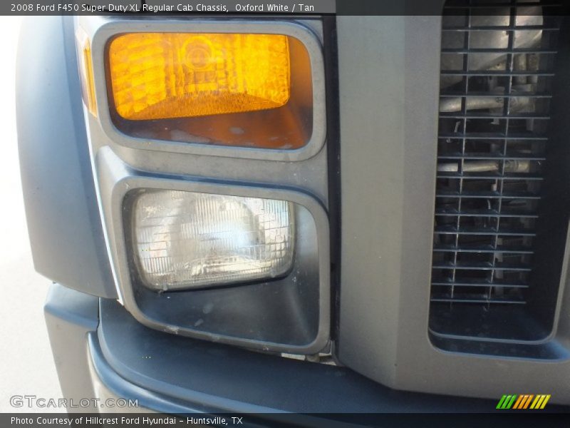 Oxford White / Tan 2008 Ford F450 Super Duty XL Regular Cab Chassis