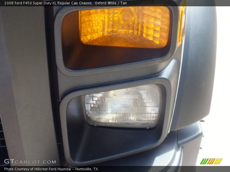 Oxford White / Tan 2008 Ford F450 Super Duty XL Regular Cab Chassis