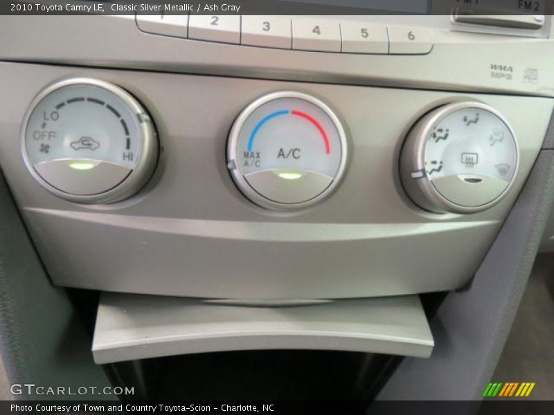 Classic Silver Metallic / Ash Gray 2010 Toyota Camry LE