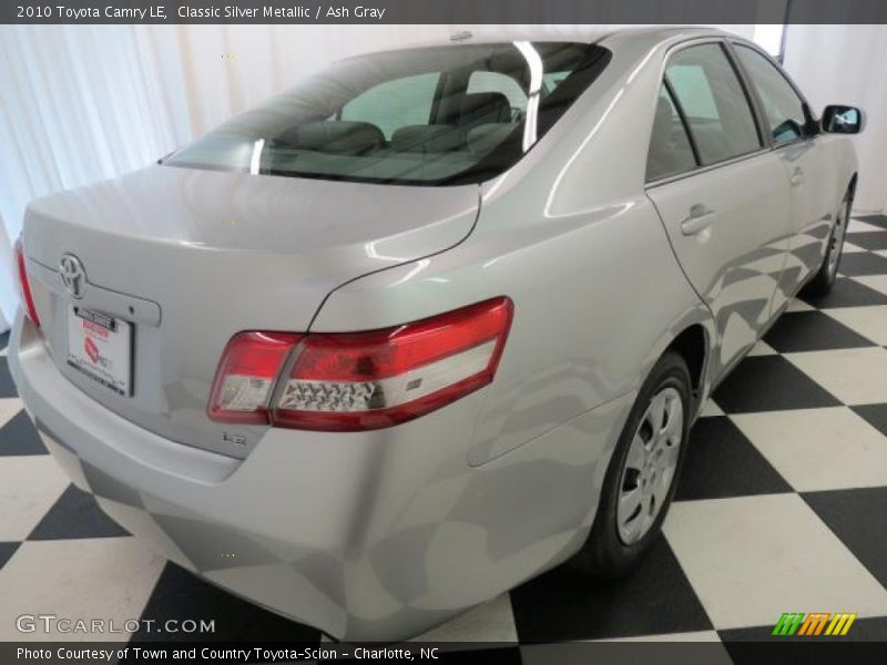 Classic Silver Metallic / Ash Gray 2010 Toyota Camry LE