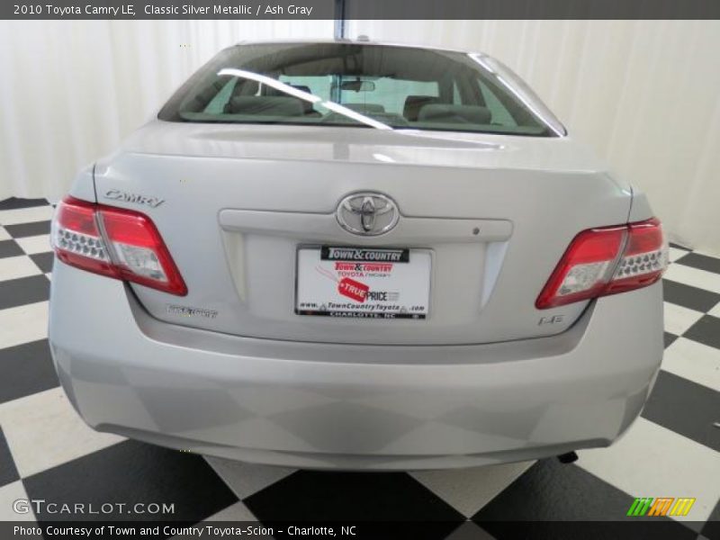 Classic Silver Metallic / Ash Gray 2010 Toyota Camry LE