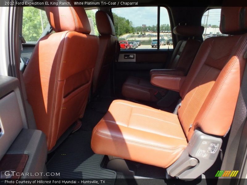 White Platinum Tri-Coat / Chaparral 2012 Ford Expedition EL King Ranch
