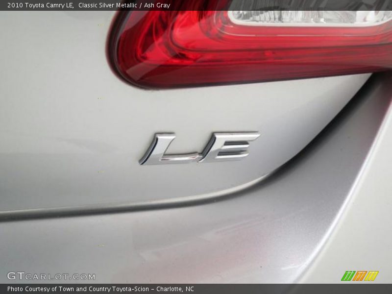 Classic Silver Metallic / Ash Gray 2010 Toyota Camry LE