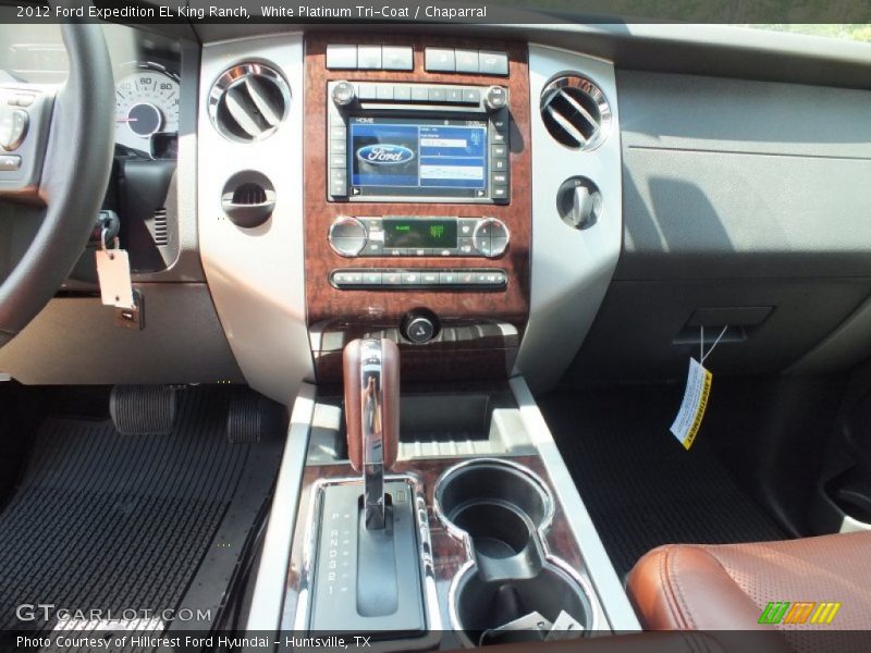 White Platinum Tri-Coat / Chaparral 2012 Ford Expedition EL King Ranch