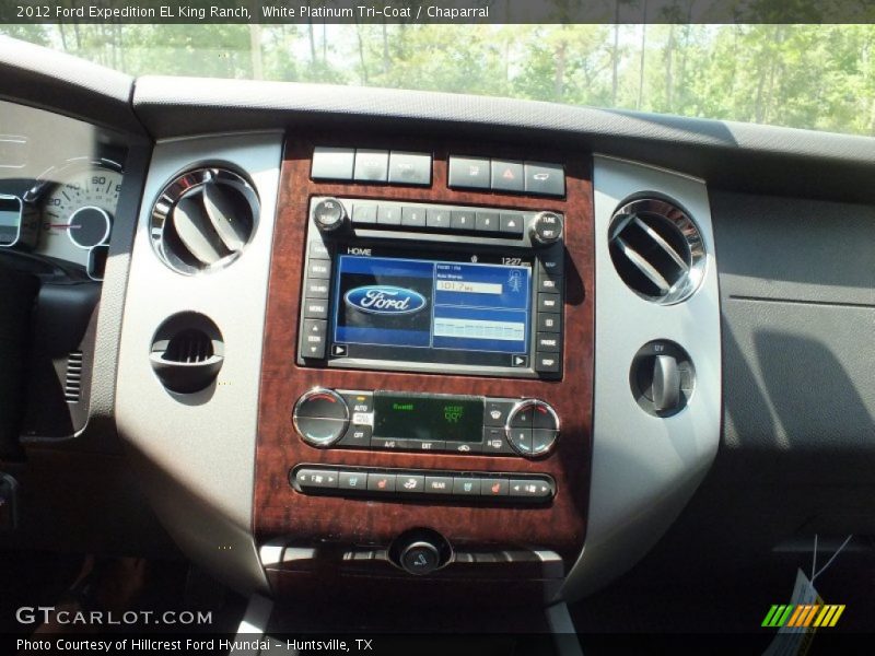 White Platinum Tri-Coat / Chaparral 2012 Ford Expedition EL King Ranch