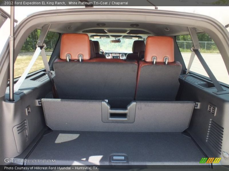 White Platinum Tri-Coat / Chaparral 2012 Ford Expedition EL King Ranch