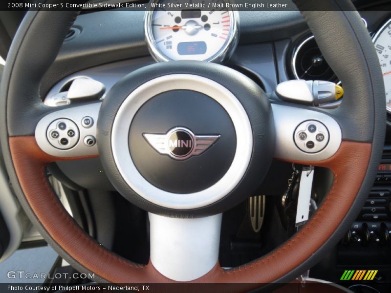  2008 Cooper S Convertible Sidewalk Edition Steering Wheel
