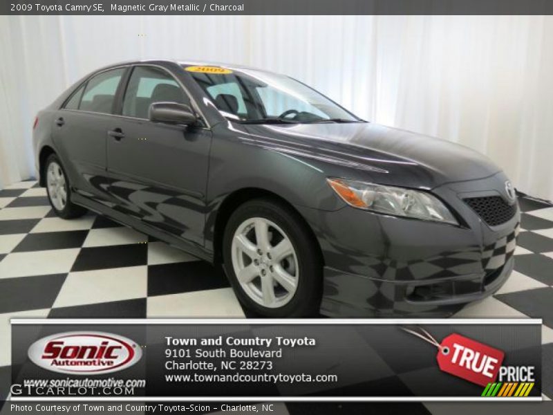Magnetic Gray Metallic / Charcoal 2009 Toyota Camry SE