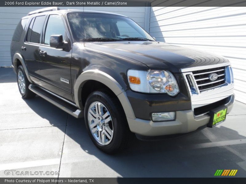 Dark Stone Metallic / Camel/Stone 2006 Ford Explorer Eddie Bauer