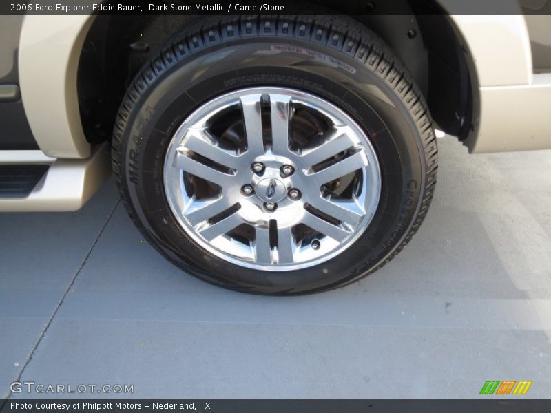 Dark Stone Metallic / Camel/Stone 2006 Ford Explorer Eddie Bauer