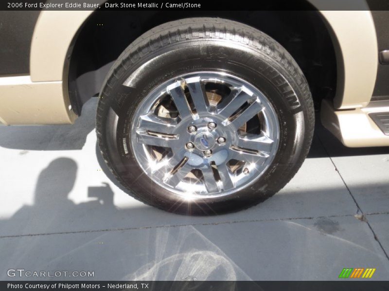 Dark Stone Metallic / Camel/Stone 2006 Ford Explorer Eddie Bauer