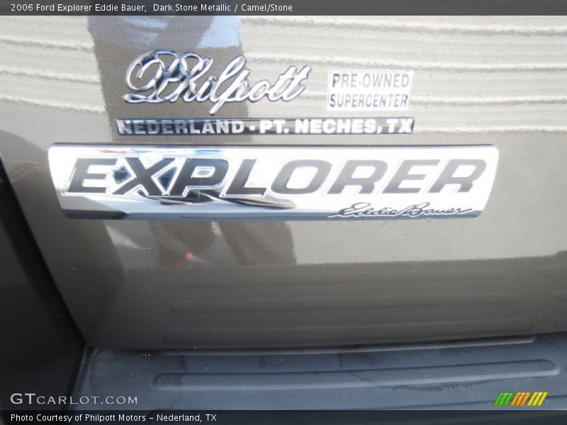 Dark Stone Metallic / Camel/Stone 2006 Ford Explorer Eddie Bauer