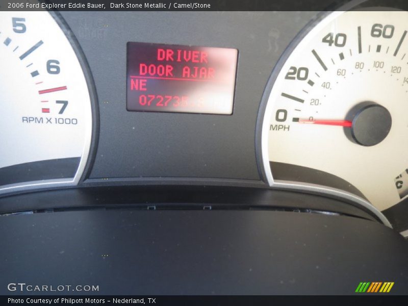 Dark Stone Metallic / Camel/Stone 2006 Ford Explorer Eddie Bauer