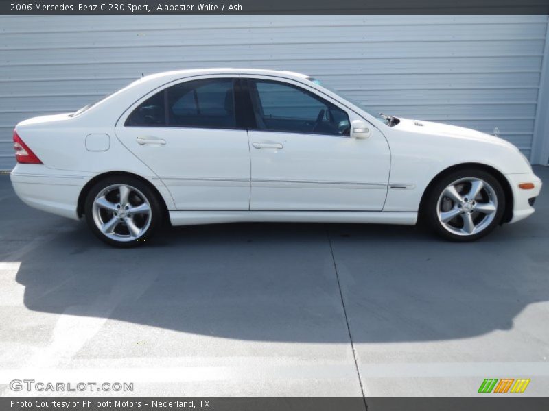 Alabaster White / Ash 2006 Mercedes-Benz C 230 Sport