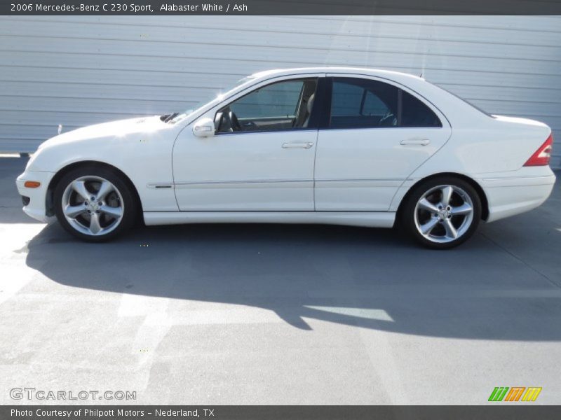 Alabaster White / Ash 2006 Mercedes-Benz C 230 Sport