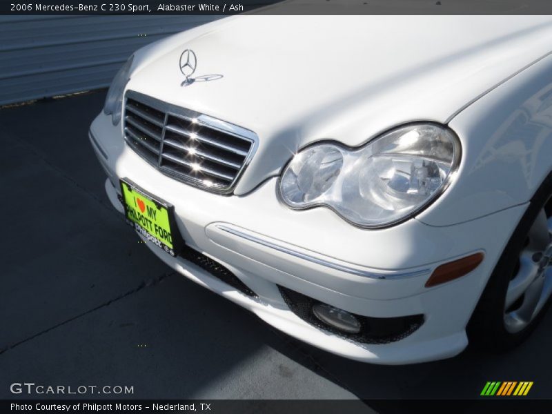 Alabaster White / Ash 2006 Mercedes-Benz C 230 Sport