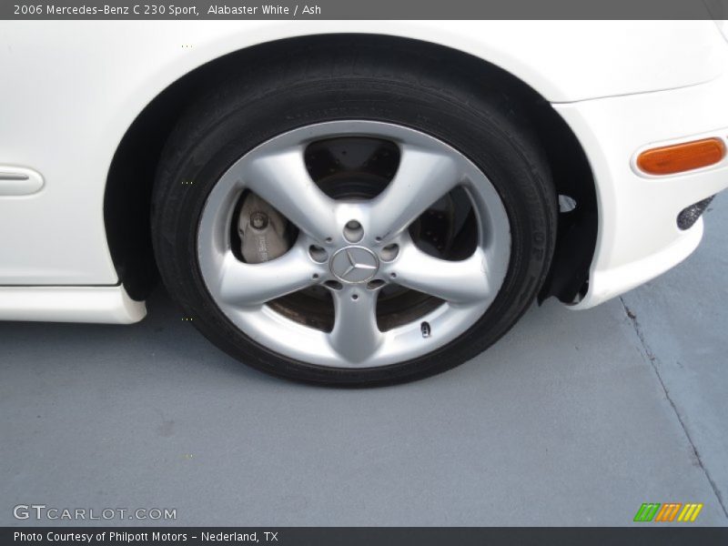 Alabaster White / Ash 2006 Mercedes-Benz C 230 Sport
