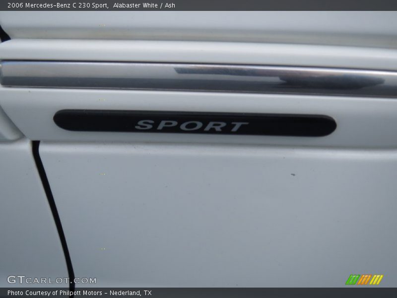 Alabaster White / Ash 2006 Mercedes-Benz C 230 Sport