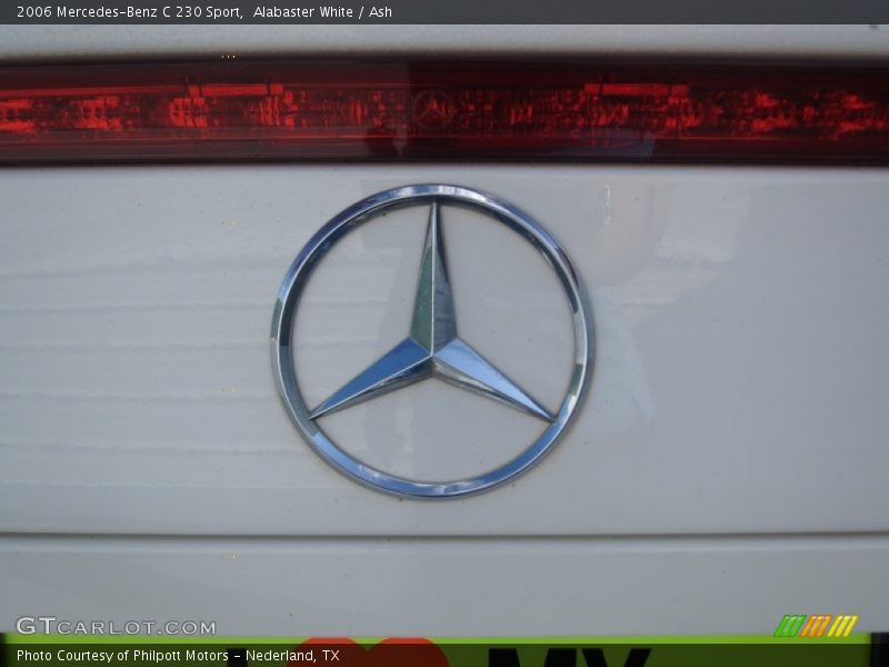 Alabaster White / Ash 2006 Mercedes-Benz C 230 Sport