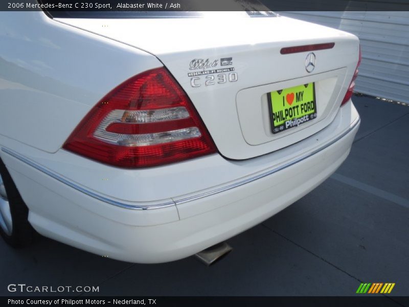 Alabaster White / Ash 2006 Mercedes-Benz C 230 Sport