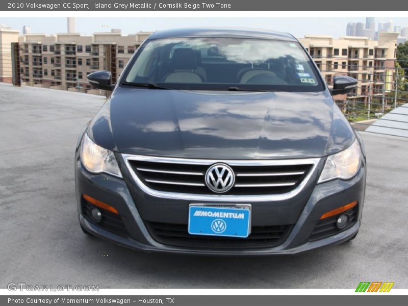 Island Grey Metallic / Cornsilk Beige Two Tone 2010 Volkswagen CC Sport