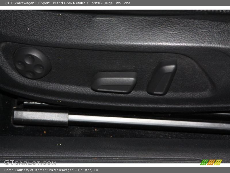 Island Grey Metallic / Cornsilk Beige Two Tone 2010 Volkswagen CC Sport