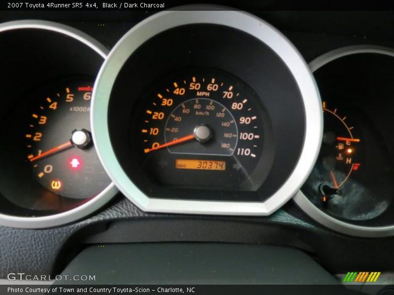 Black / Dark Charcoal 2007 Toyota 4Runner SR5 4x4