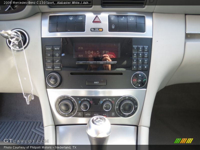 Alabaster White / Ash 2006 Mercedes-Benz C 230 Sport