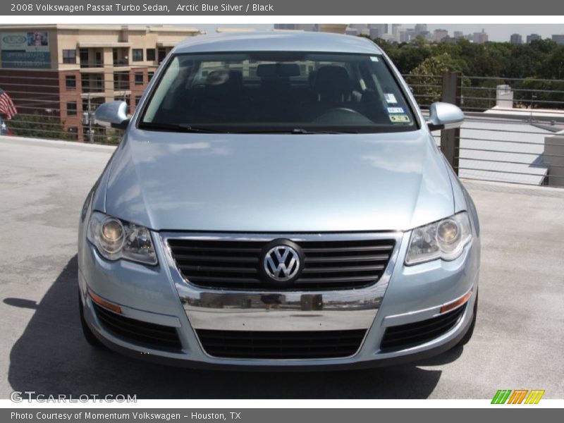 Arctic Blue Silver / Black 2008 Volkswagen Passat Turbo Sedan