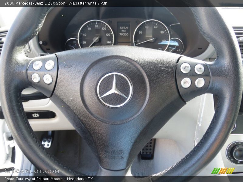 Alabaster White / Ash 2006 Mercedes-Benz C 230 Sport
