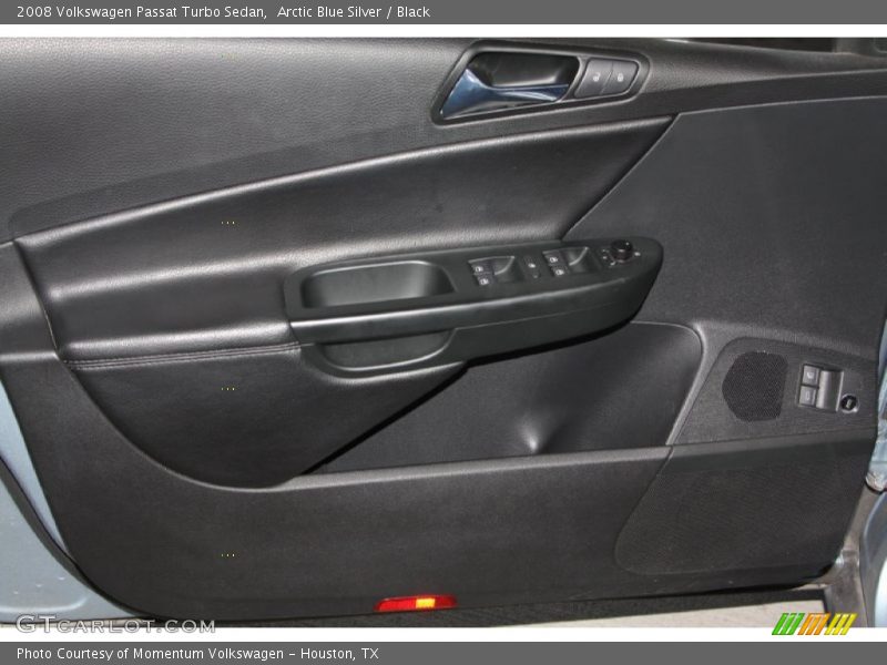 Arctic Blue Silver / Black 2008 Volkswagen Passat Turbo Sedan