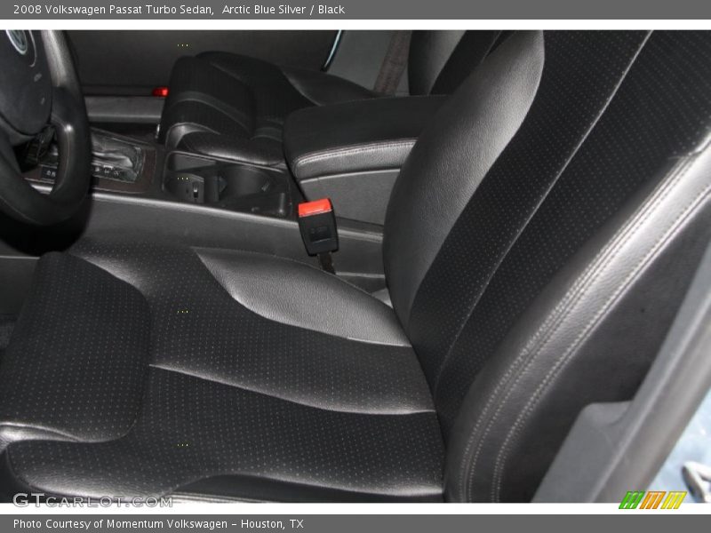 Arctic Blue Silver / Black 2008 Volkswagen Passat Turbo Sedan