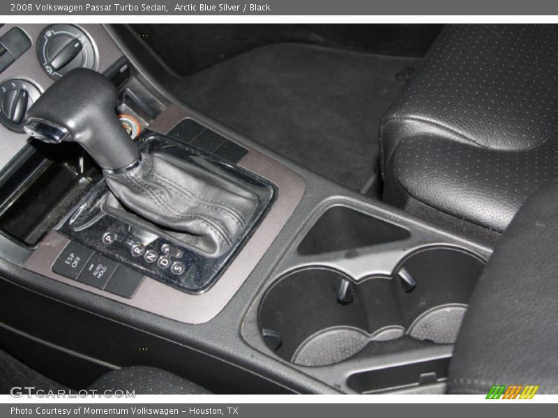 Arctic Blue Silver / Black 2008 Volkswagen Passat Turbo Sedan