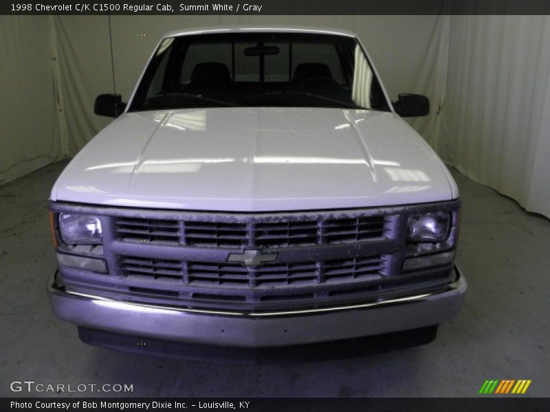 Summit White / Gray 1998 Chevrolet C/K C1500 Regular Cab