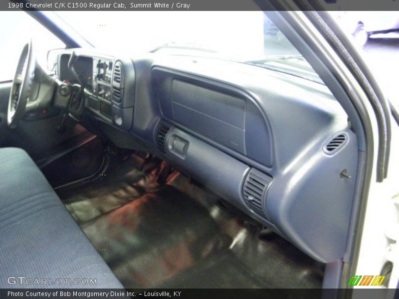 Summit White / Gray 1998 Chevrolet C/K C1500 Regular Cab