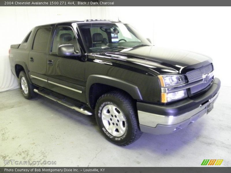 Black / Dark Charcoal 2004 Chevrolet Avalanche 1500 Z71 4x4