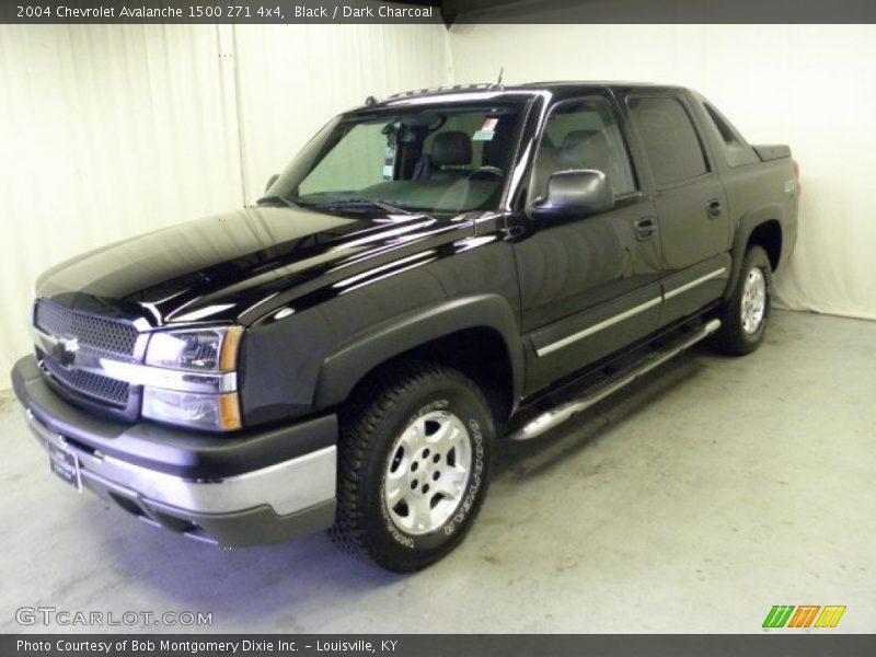 Black / Dark Charcoal 2004 Chevrolet Avalanche 1500 Z71 4x4