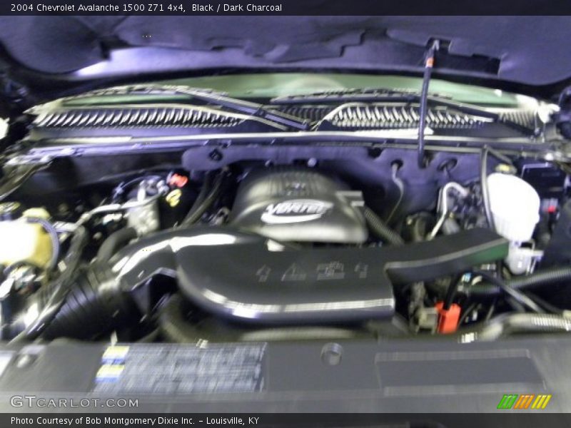 Black / Dark Charcoal 2004 Chevrolet Avalanche 1500 Z71 4x4