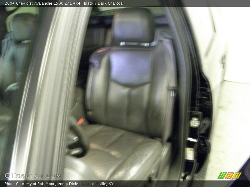 Black / Dark Charcoal 2004 Chevrolet Avalanche 1500 Z71 4x4