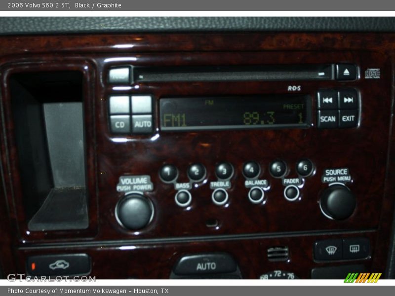 Black / Graphite 2006 Volvo S60 2.5T