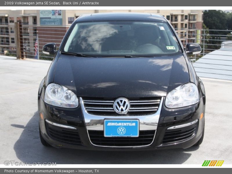 Black Uni / Anthracite 2009 Volkswagen Jetta SE Sedan