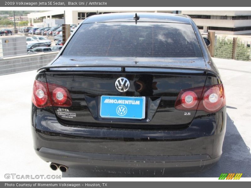 Black Uni / Anthracite 2009 Volkswagen Jetta SE Sedan