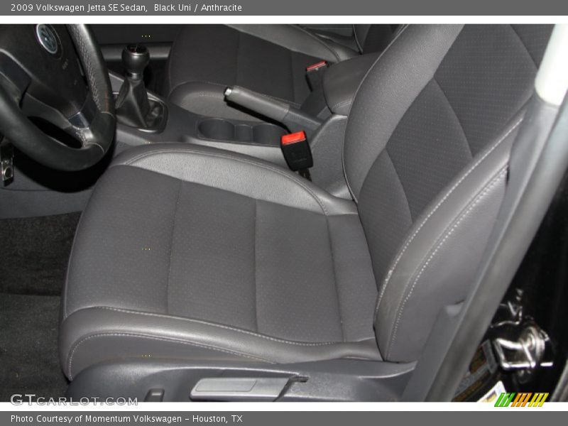 Black Uni / Anthracite 2009 Volkswagen Jetta SE Sedan