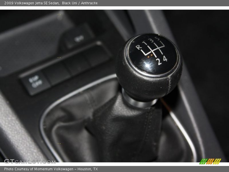 Black Uni / Anthracite 2009 Volkswagen Jetta SE Sedan