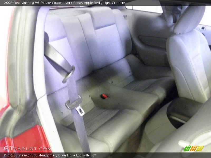 Dark Candy Apple Red / Light Graphite 2008 Ford Mustang V6 Deluxe Coupe
